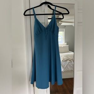 forever 21 blue dress